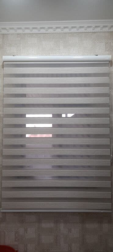 Pastel dəstləri: Zebra jalüz pərdə.uzunlugu 192. eni 132 az islenib hec bur prablem — 1