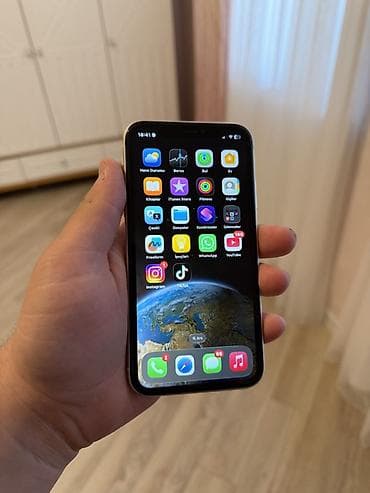 ikinci el iphone 10: IPhone 11, 64 GB, Ağ, Face ID — 3