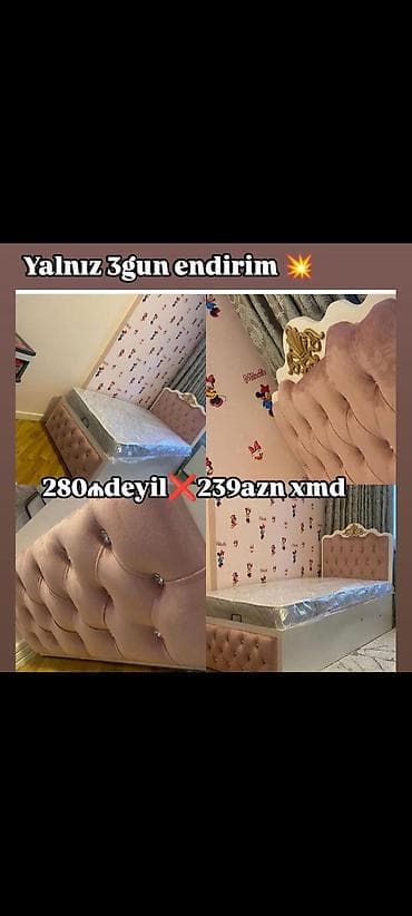 intex matras: Yataq çarpayıları – uşaq/yeniyetmə otaqları üçün şık və funksional — 1