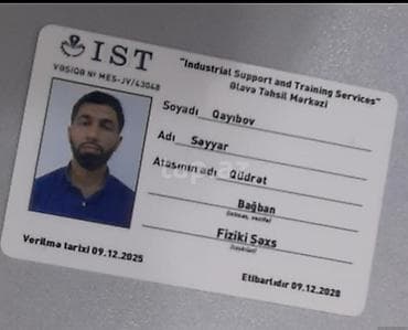 trimo: Salam. Bağban olaraq işləyirəm. İşdən sonra evlərə gedərək xidmət — 1