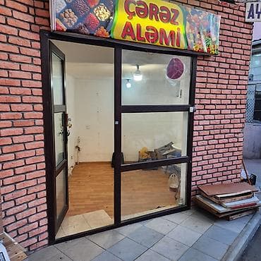 аренда торговых площадей в магазинах: Kiçik ticarət sahəsi – vitrinli küçə səviyyəsində obyekt - Şüşə ön — 2