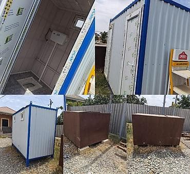 Təcili satılır: konteyner tipli sanitar blok və su çəni - Hamam və lalafo.az -da Təcili satılır: konteyner tipli sanitar blok və su çəni - Hamam və