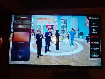 plata h61: Smart TV – Google TV ilə Məhsulun təsviri: - Ekran: Təxmini 43–50 — 8