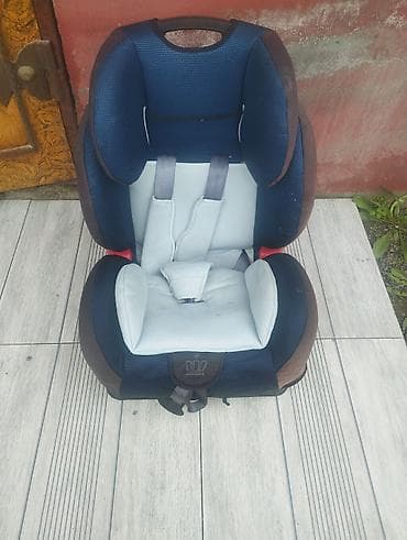 Uşaq avtomobil oturacağı - Rəng: tünd göy/qəhvəyi və açıq boz