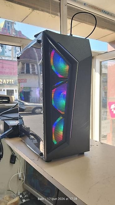 komputer dəst: Masaüstü PC – Intel 13‑cü nəsil i3 13100T, MSI H610-S, NVMe SSD, RGB — 1