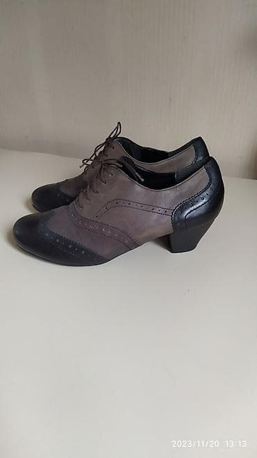 Женская обувь: Размер: 41.5, цвет - Серый, Б/у — 4