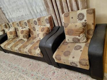 Divan, 2 kreslo, Bazasız, Açılmayan