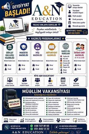 Müəllim tələb olunur, Xarici dillər