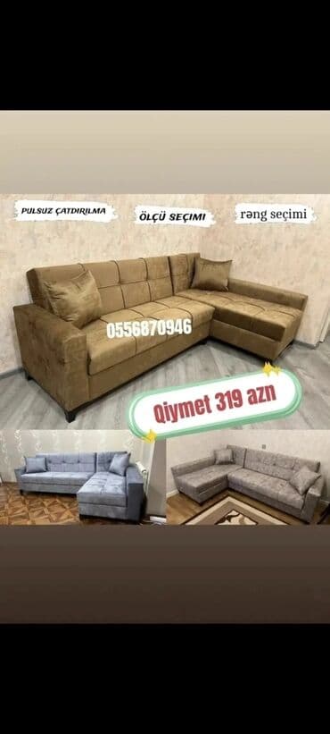 kepenek masa: Künc divan, Yeni, Açılan, Bazalı, Parça, Şəhərdaxili pulsuz çatdırılma — 4