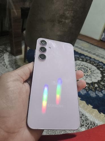 android box: Samsung Galaxy A34 5G, rəng - Bənövşəyi, Barmaq izi — 3