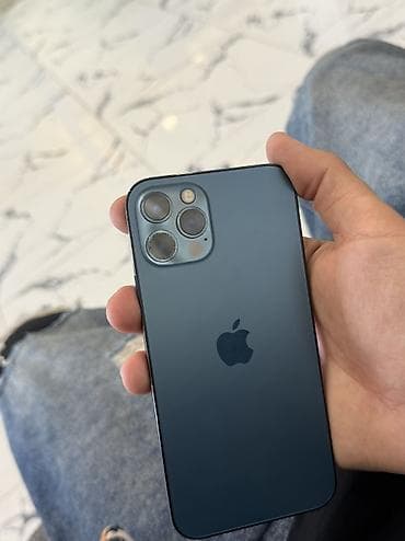 вега 300: IPhone 12 Pro, 128 ГБ, Blue Titanium, Беспроводная зарядка, Face ID — 1