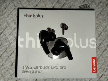 ucuz airpods: Simsiz (Bluetooth) Qulaqcıqlar, Lenovo, rəng - Qara — 2