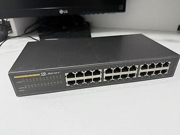 panel kamera: Mercury 24-Port Ethernet Switch - Model: Mercury 24-Port Ethernet — 2
