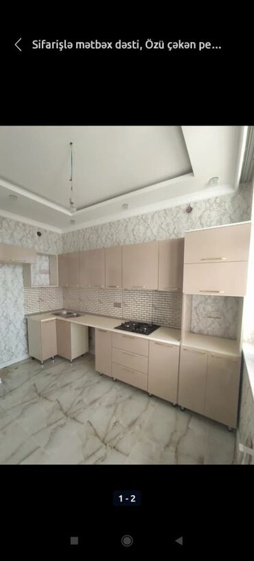 balaca metbex mebelleri: Müxtəlif rənglərdə mətbəx mebeli dəsti. Dolablar və çekmeceler — 8