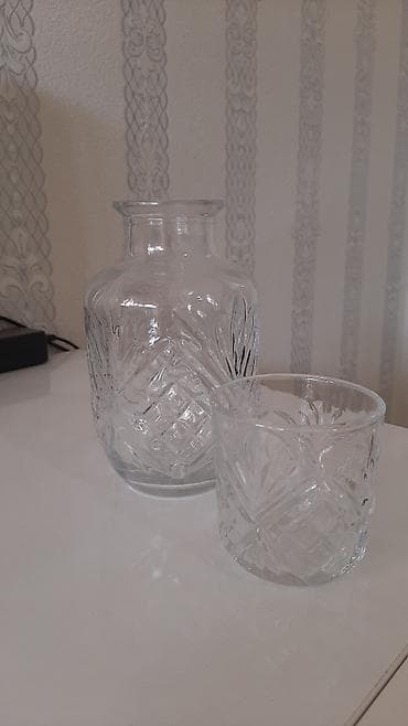 MADAME COCO 2 parça şüşə dəst – karaf və stəkan - Brend: Madame Coco — 2