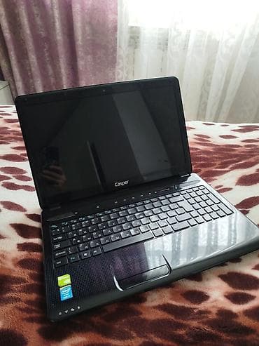 ikinci el macbook pro: Casper noutbuk - Marka/model: Casper (klassik qara korpus, parlak üst — 2