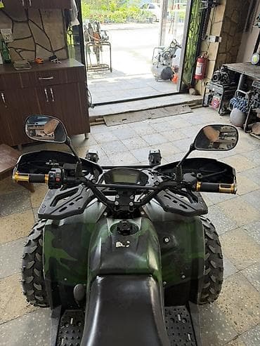 atv maşın: ATV kross – 4 təkərli, kamuflyaj gövdə rəngi Xüsusiyyətlər: - Güclü — 3