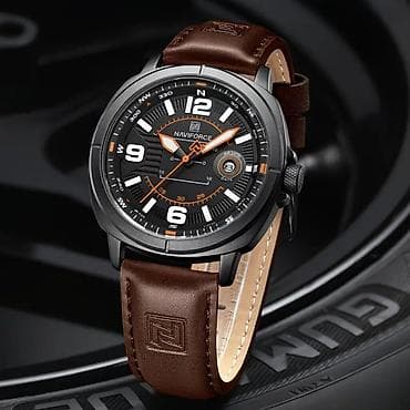 bakida saat: Qol saatı, NaviForce, rəng - Qara — 2