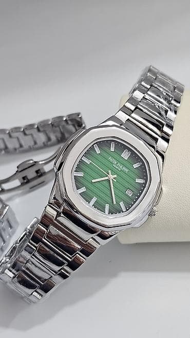 Patek Philippe üslubunda paslanmayan poladdan qol saatı - Korpus və — 5