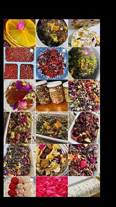 bal: Gül-ədviyyatlı bitki çayı qarışığı Tərkib: - Qara çay yarpaqları - — 8