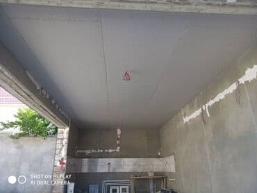 alcıpan tavan fiqurları: Hər növ Alcipan işləri görülür. Düz sadə tavan. Ara kəsmə divar — 27