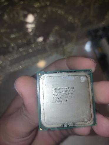 2 el pc: Prosessor Intel Core 2 Duo E7300, 2-3 GHz, 2 nüvə — 2