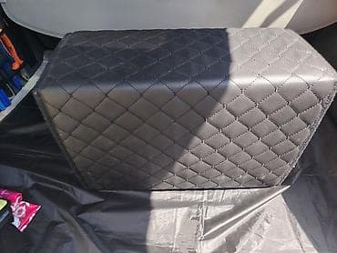 04 baqajı: Avtomobil baqajı üçün təşkilatçı qutu - Material: romb naxışlı — 3