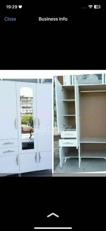 ev ucun guzguler: Yeni, Açılan, 3 qapılı Düz dolab, Dolab-asılqan, Türkiyə — 9