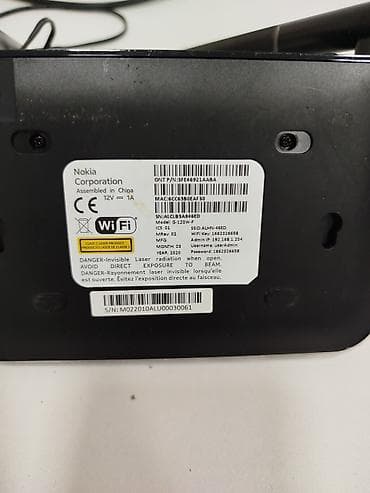 rengli printer satilir: Nokia G-120W-F GPON ONT + Wi‑Fi router Xüsusiyyətlər: - Model: Nokia — 2