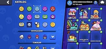 Brawl Stars hesabı – tam kolleksiya, yüksək kuboklar və zəngin — 7