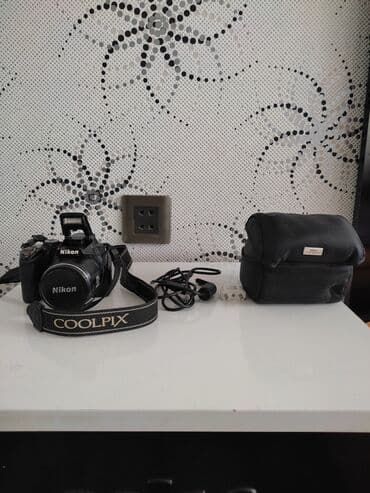 Mətbəx texnikası: Fotoapparat "Nikon", COOLPIX P100. Yaddaş kartı 4 GB. Adapter vilka — 2