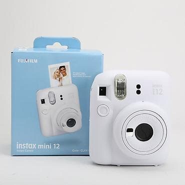 iphonr 12: Fujifilm Instax mini 12 (Clay-White) – ani fotoaparat - Ani çap — 1