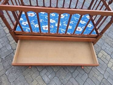купим вашу мебель бу: Для девочки и мальчика, Четырехугольная, Колыбель, С бортиками, С матрасом, С механизмом качания — 8