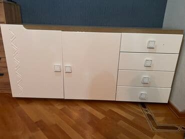 Мебель на заказ: Б/у, Распашной, 2 двери Прямой шкаф, Сервант, Турция — 1