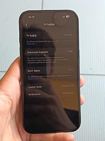 IPhone 16, 128 GB, Qara, Face ID lalafo.az -da IPhone 16, 128 GB, Qara, Face ID