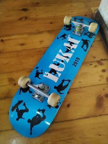 Скейтборды: Plastik kruizer skeytbord - Rəng: şəffaf qırmızı - Gövdə: sürüşməyə — 8