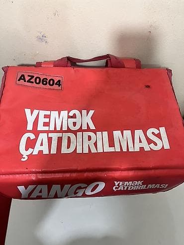 Avtoservis avadanlıqları: YANGO yemək çatdırılması üçün izotermik çanta əlavə olaraqda yanında — 2