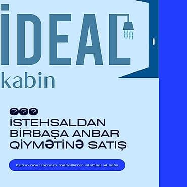 İstənilən ölçüdə moydadr və hamam dolablarının istehsalı və anbar