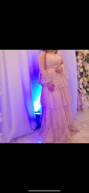 буквы из пенопласта на свадьбу: Zərif ziyafət/libas - Rəng: Pudra/şampan tonlarında - Model: Uzun — 1