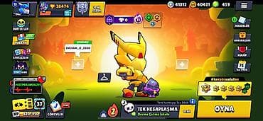 Brawl Stars hesabı satılır - Toplam kupa: 38,874 - 41,312 sikkə(20 — 1