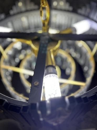 led işıq: Çılçıraq, Metal — 4