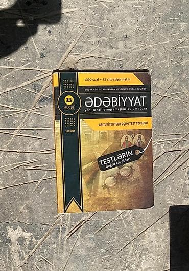 Mücrü Nəşriyyatı – “Ədəbiyyat” test toplusu (kurikulum üzrə) Kitab lalafo.az -da Mücrü Nəşriyyatı – “Ədəbiyyat” test toplusu (kurikulum üzrə) Kitab