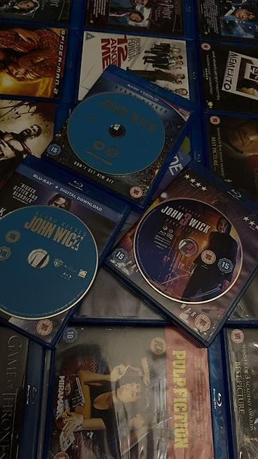 Velosiped aksesuarları: John Wick triologiyası (Blu-ray) Filmlər ayrılıqda satılmır. Üç film — 2