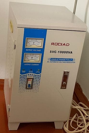 ucuz laminant: ROCIAD SVC-10000VA – təkfazalı tam avtomatik gərginlik tənzimləyicisi — 1