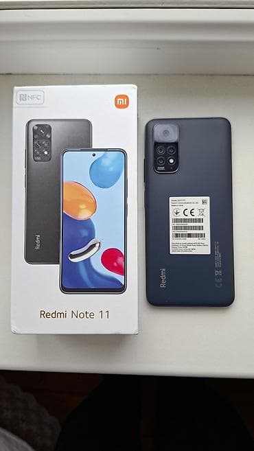 iphone 13 pro green: Redmi Note 11, 128 GB, rəng - Boz, Barmaq izi — 7