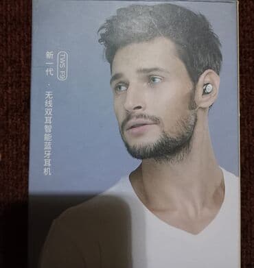 Yeni Simsiz (Bluetooth) Qulaqcıqlar, rəng - Qara