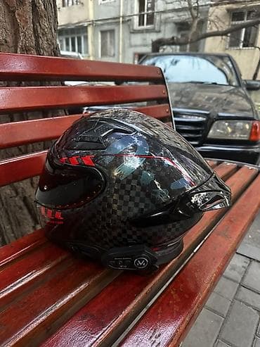 moto moped: Axor Kask Bilen bilir nece firmadi Teze alinibdi qirigi siniqi yoxdu — 3