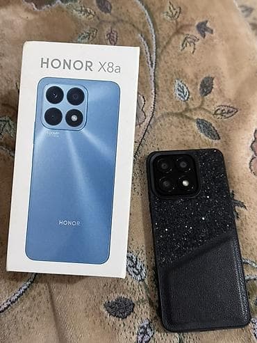 telefon 80 azn: Honor X8a, rəng - Qara — 4