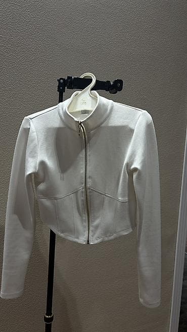 sumqayitda jaket: Kombin üçün qadın geyimləri dəsti 1) Cins gödəkçə - Rəng: klassik — 4