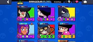 Brawl Stars hesabı – inkişaf etmiş profil +336 elmas - Kupa: 28,798 - — 2